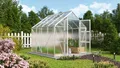 Vitavia Gewächshaus "Domus 6700" aluminium 6,7 m² 4 mm HKP