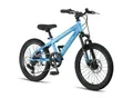Licorne Bike Thunder Premium Mountainbike in 20, 24, 26, 27.5 und 29 Zoll Fahrrad für Mädchen Jungen Herren und Damen Discbremse Farbe:Aquamarine;Größe:20 Zoll