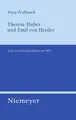 Petra Wulbusch Therese Huber und Emil von Herder (Taschenbuch) (US IMPORT)