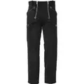 JOB Arbeitshose Zunfthose Schwarz – Cord Hose mit Zollstocktaschen schwarz 60