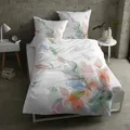 Traumschlaf Mako Satin Bettwäsche Ephemere multi 155x220 cm + 80x80 cm - bunt
