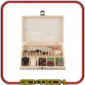 GdTech 100tlg Zubehör-Set Für DREMEL Mini-Bohrmaschine 3mm Fräser Schleif-