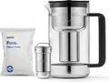 AARKE Purifier, Pitcher-Wasserfilter, 2,36 l, Edelstahl, Transparent