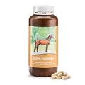 tierlieb Biotin-Tabletten für Pferde | Für Hufe, Haut & Fell | Ergänzungsfuttermittel | 500 Tabletten