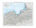 Historische Karte: Provinzen WESTPREUSSEN und OSTPREUSSEN im Deutschen Reich - N
