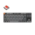 Keychron K1 Max QMK/VIA Wireless Mechanische Tastatur - Weiße LED Gateron Red