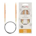 KnitPro Basix Beech Rundnadeln 32" (80cm) | 8mm