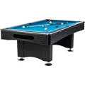 Winsport Poolbillardtisch "Black Pool 6 ft.",schwarz / blau,6 ft. / 212 x 121 cm