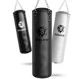 FIGHTR Boxsack gefüllt / ungefüllt 120cm für Boxen, Kickboxen, MMA & mehr