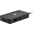 Surface USB-C Travel Hub, Dockingstation schwarz, HDMI, RJ-45, USB-A, USB-C