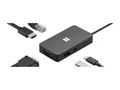 Microsoft Srfc USB-C Travel Hub XZ/NL/FR/DE Black