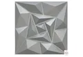 IKHEMalarka 3D Wandpaneel 3D Paneele PVC Kunststoffpaneele, BxL: 50,00x50,00 cm, 0,25 qm, (1 Stück, 3D Wandpaneele Deckenpaneele) hochwertige & harte PVC 3D Platten Wand & Decke