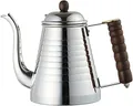 Carita Kalita Kaffeekanne, 1000 ml, IH-kompatibel, Edelstahl, Made in Japan, SSW Kettle 1000#52274 Tropfkanne Wasserkocher, Kaffeemaschine, Yakan, Server, Gerstentee, Weißwasser, Retro,