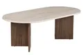 Skye Decor Couchtisch Sable (1-St., 1-tlg), oval – moderner Wohnzimmertisch für Wohnzimmer