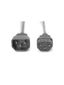 DIGITUS Power Cord Extension Cable - 1.2m