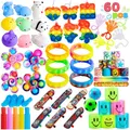 Kindergeburtstag Mitgebsel Set 60 Stück Fidget Mochi Partyspielzeug