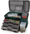 normani Angelkoffer Angelbox Barbate, Angeltasche Sitzkiepe Gerätekasten mit Rucksackfunktion Tackle-Boxen