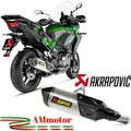 Auspuff Motorrad Akrapovic Kawasaki Versys 1000 2019 Endtopf Titan Genehmigt