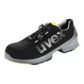 uvex Halbschuh schwarz/gelb uvex 1, S2, EU-Schuhgröße: 41
