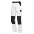 NITRAS MOTION TEX LIGHT Arbeitshose, weiß/grau 7513-64 , Größe 64