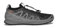 Lowa Sneaker-Laufschuhe Fusion Low (Strickmaterial, sockenähnlicher Einstieg) grau/schwarz Herren
