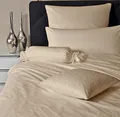 Janine Design Mako-Brokat-Damast Bettwäsche Rubin 1321 Sekt, Kissenbezug einzeln 40x40 cm