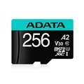 ADATA Premier Pro 256GB microSDXC/SDHC UHS-I U3 Class 10(V30S) Speicherkarte, schwarz