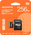 4710273771342 Adata Karta pamięci microSD Premier Pro 256 GB UHS1 U3 V30 A2 + ad