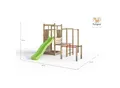 FUNGOO Spielturm Klettergerüst Climbing Star2