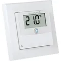 Homematic IP Wired Smart Home Temperatur- und Luftfeuchtigkeitssensor mit Display – innen, HmIPW-STHD