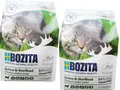 2 x 2 kg Bozita Active & Sterilised mit Lamm (€ 13,37 /kg) Katzen Trockenfutter