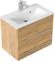 Badmöbel Mars 600 SlimLine SoftClose eiche gold : Eiche Gold