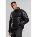 URBAN CLASSICS Steppjacke Shiny Puffer Jacket schwarz XL (54/56)