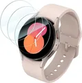 3X Hartglas für Samsung Galaxy Watch 5 40 mm Panzerfolie Display Schutzfolie 9H
