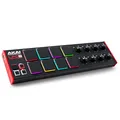 AKAI Professional LPD8 – USB MIDI Controller mit 8 responsiven MPC Drum Pads für Mac und PC, 8 zuweisbaren Drehreglern und Musikproduktionssoftware