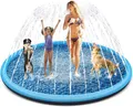 Wasserspiel Outdoor Spiele - Kinder Sprinkler Blau 200cm, Splash Pad Hund Pool
