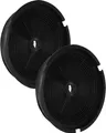 vhbw 2x Aktivkohlefilter kompatibel mit NTAIR STD 70260 Dunstabzugshaube - 19 cm
