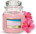Yankee Candle Duftkerze Pink Sands mittelgroß Glas 75h Brenndauer 411g