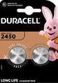 4 Duracell CR 2450 / DL 2450 Lithium Knopfzelle Batterien im 2er Blister