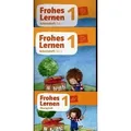 Frohes Lernen 1. Arbeitsheft in Druckschrift, Teil 1, 2 und 3 Klasse 1. Ausgabe Bayern ab 2021