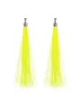 Boland - Earrings Festival Neon Yellow 20cm