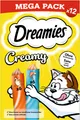 Dreamies DREAMIES™ CREAMY Multipack Huhn & Lachs 12 x 10g, Snack für: Katze