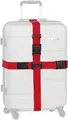 WORLDPACK Koffergurt mit Kreuzsystem *feuerrot