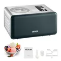 VEVOR automatische Eismaschine 1,5 L mit eingebautem Kompressor (150 W) kein Vorgefrieren, Ice Cream Maker mit 3 Modi, elektrischer Eismaschine Sorbet Maker