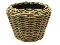 Van der Leeden Drypot® Pflanzkorb Rattan braun, D83 x H61 cm