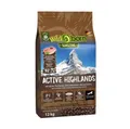 Wildborn Active Highlands 1 x 12 kg Hundefutter für aktive Hunde, getreidefrei mit 92% tierischem Eiweiß* | sensitives Hundefutter für aktive Hunde Made in Germany