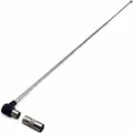 FeinTech UKW- Teleskopantenne (Stabantenne, DAB/ DAB+, DVB-T / -T2, UKW / MW / LW) (TZA00800-SKT-)