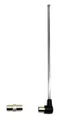 FeinTech UKW-/DAB+ Teleskopantenne  mit IEC-Stecker und Adapter