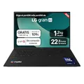 LG gram 16ZD90T.AX88B Notebook 16 Zoll Intel Core Ultra7 255H, 32 GB RAM, 1 TB SSD, entspiegeltes IPS-Display (2560 x 1600), 1199 g, 22,5 Stunden Akkulaufzeit, Free OS, Schwarz