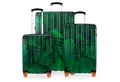 Hauptstadtkoffer Hartschalen-Trolley Q-Damm, 4 Rollen, 3er Koffer-SET, TSA, ineinander Stapelbar
